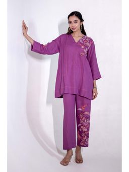 The House of Hemp - Lavender Aabha - The Lilac Radiance Co-Ord Set