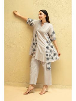 The House of Hemp - Aaryaa - Grey Co-Ord Set