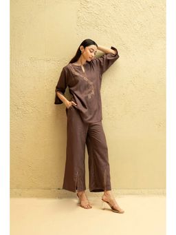 The House of Hemp - Mrida Brown Co-Ord Set