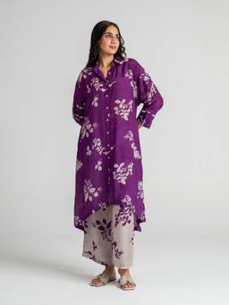 The Rune Studio - Gul Purple Kurta