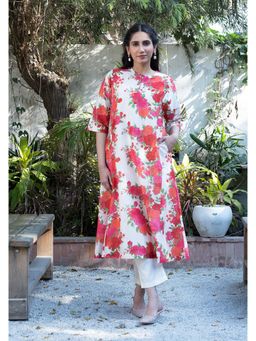 The Rune Studio - Multi-Colour Roza Kurta With Slip
