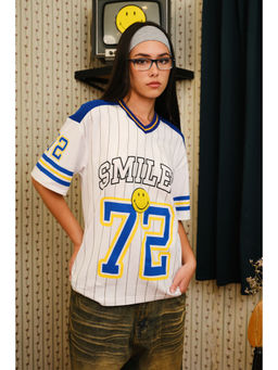 Bonkers Corner - White Smiley Originals T-Shirt