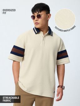 The Souled Store - Tss Originals: Nautical Men Oversized Polo T-Shirt