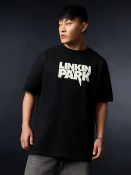 The Souled Store - Official Linkin Park: Xero (Glow In The Dark) Men Oversized T-Shirt