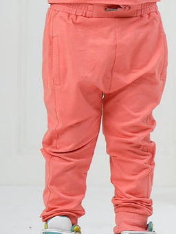 Cookie Pookie - Pink Solid/Plain Regular Joggers