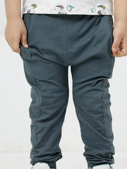 Cookie Pookie - Grey Solid/Plain Regular Joggers