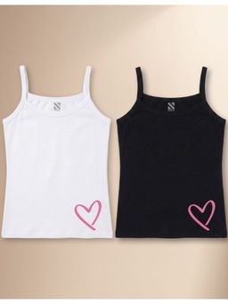 Nusyl - Multi-Color Solid/Plain Camisoles (Pack of 2)