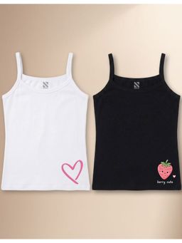 Nusyl - Multi-Color Solid/Plain Camisoles (Pack of 2)
