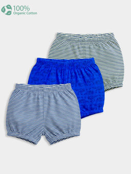 Carter's - Organic Cotton Blommer Prints Anti Microbial Finish (Pack of 3)