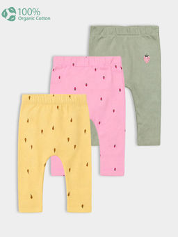 Carter's - Organic Cotton Diaper Pants In Assorted Prints (Pack of 3)