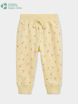 Carter's - Baby Girl Organic Cotton Pull-On Pants in Floral Print