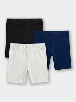 Carter's - Organic Cotton Cycling Shorts Solid with Anti Microbial (Pack of 3)