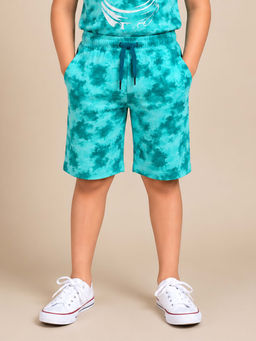 KiddoPanti - Boys Cotton Knit Tie and Dye Shorts