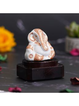 eCraftIndia - Handcrafted Lord Ganesha Idol for Home, Office & Car Dashboard