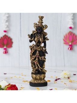 eCraftIndia - Handcrafted Blessing Goddess Radha Statue Murti Hindu Religious Idol