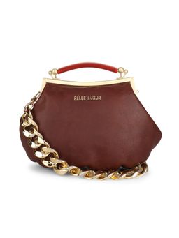 Pelle Luxur - Isonic Brown Sling Bag for Women