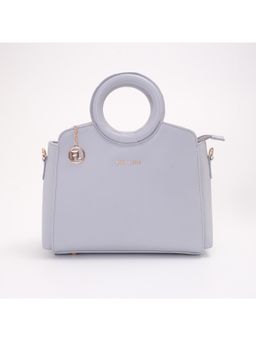 Pelle Luxur - Sntiny Ice Blue Satchel Bag for Women