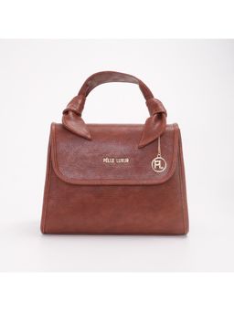 Pelle Luxur - Pener Brown Satchel Bag for Women