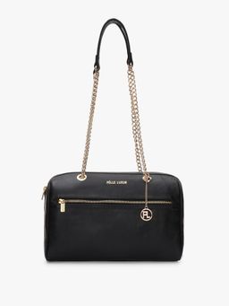 Pelle Luxur - Limsun Black Shoulder Bag for Women