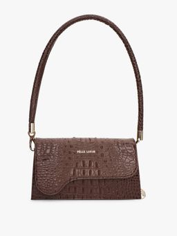 Pelle Luxur - Camilla Brown Hand Bag for Women