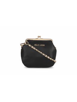 Pelle Luxur - Tulip Black Sling Bag for Women