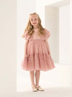 ANGEL & ROCKET - Printed Mesh Dress