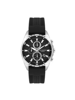 Lee Cooper - Multifunction Black Round Dial Men's Watch - LC07527.351