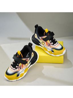 Campus - Cd-102-Kids Mustard Sneakers