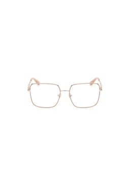 Guess - Eyewear For Women With Shiny Light Gold-Beige Alloy Metal Frame - (56)