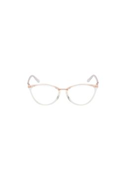 Guess - Eyewear For Women With Shiny Crystal-Shiny Rose Gold Alloy Metal Frame - (53)