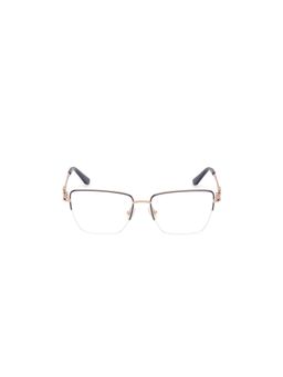 Guess - Eyewear For Women With Shiny Light Gold-Grey Alloy Metal Frame - (53)