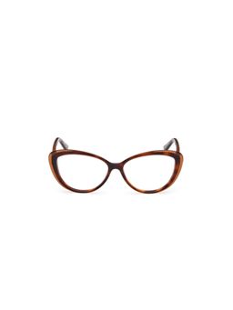 Guess - Eyewear For Women With Shiny Dark Browm Demi Polycarbonate Frame - (55)