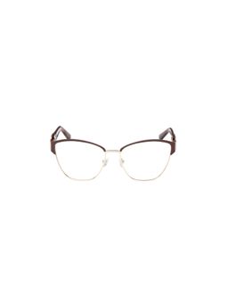 Guess - Eyewear For Women With Matt Brown-Shiny Light Gold Stainless Steel Frame - (54)
