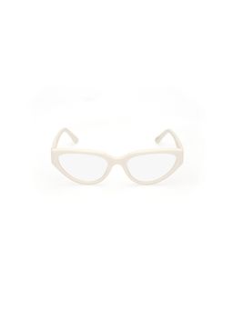 Guess - Eyewear For Women With Shiny White Acetate Frame - (53)