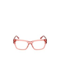 Guess - Eyewear For Women With Shiny Crystal Pink Acetate Frame - (53)