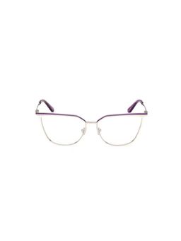 Guess - Eyewear For Women With Shiny Light Gold-Purple Alloy Metal Frame - (55)