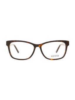 Guess - Eyewear For Women With Shiny Dark Brown Demi Acetate Frame - (52)