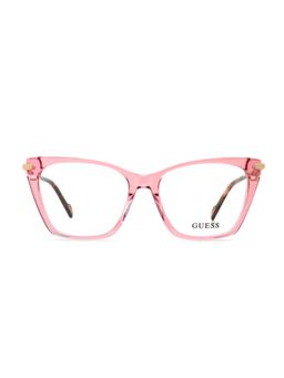 Guess - Eyewear For Women With Shiny Crystal Light Purple-Light Gold Acetate Frame - (53)