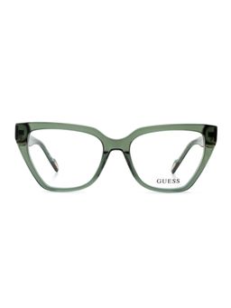 Guess - Eyewear For Women With Shiny Crystal Green Acetate Frame - (53)