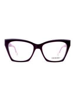 Guess - Eyewear For Women With Shiny Dark Violet Acetate Frame - (53)