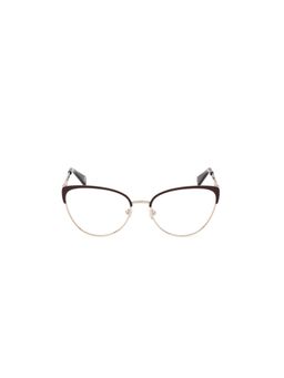 Guess - Eyewear For Women With Shiny Light Gold-Dark Brown Alloy Metal Frame - (56)