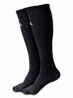 Heelium - Bamboo Compression Mens Black Socks Odour Free - 2 Pair of Socks