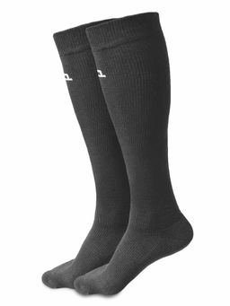 Heelium - Bamboo Compression Mens Grey Socks Odour Free - 2 Pair of Socks