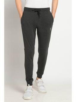 Van Heusen - Men Athleisure Drawstring Waist & Side Panel Joggers - Grey