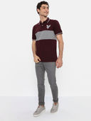 Burgundy color option, Currently selected