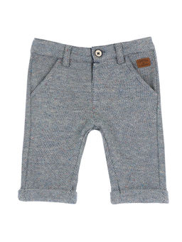 Chicco - Boys Grey Solid Trouser