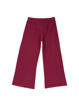 Chicco - Girls Maroon Solid Trouser