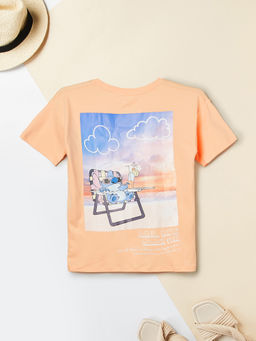 max - Girls Stitch Printed T-Shirt