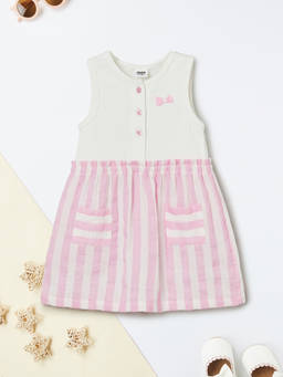 max - Girls Striped Dress