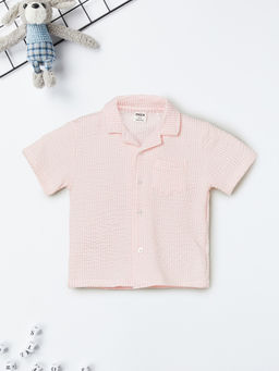 max - Boys Textured Shirt